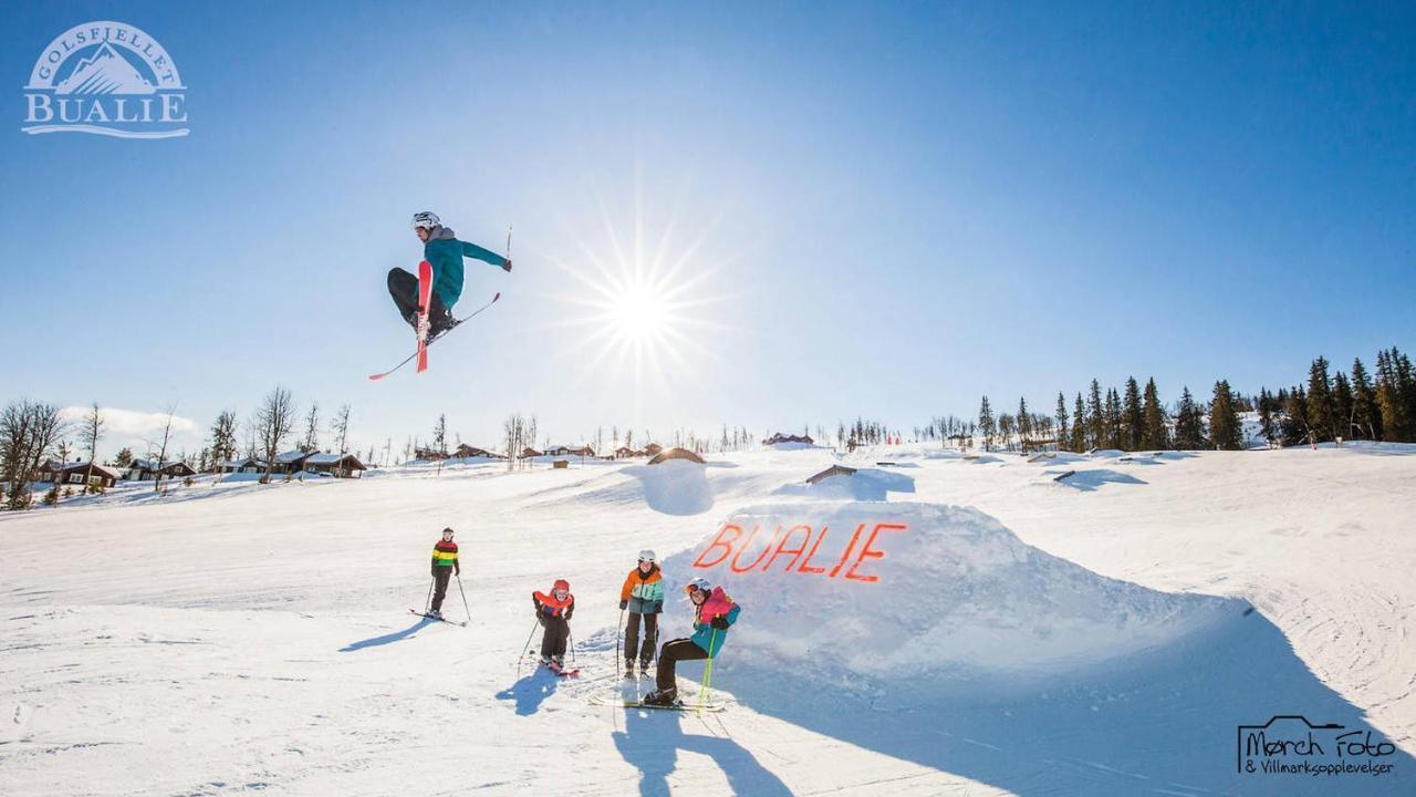 Golsfjellet - Bualie, Milevis Med Sykkelveier, Fiske Og Vannaktivitet, Ski Inn/Ut Til Alpinanlegg Og Langrennsloyper. Экстерьер фото